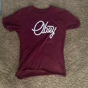 Red Obey T-Shirt